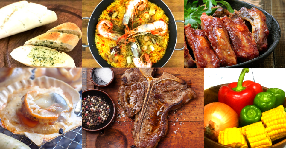 BBQ食材メニュー